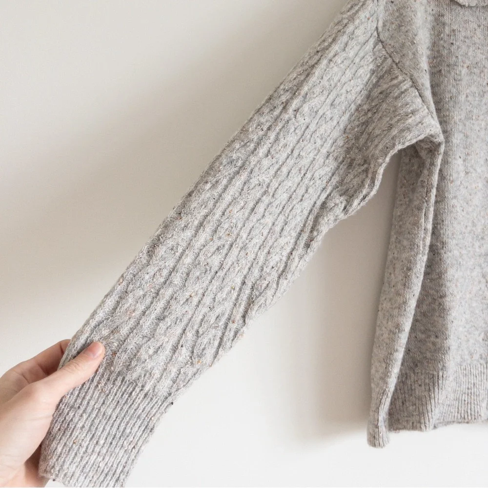 THML Pearl Button Collared Sweater - Picture 11 of 11